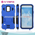 for Samsung galaxy S5 mini hotsale hybrid stand phone case